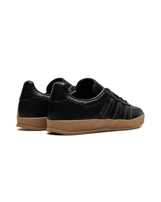 Adidas Black Gazelle Indoor "Core Snakeskin" If1978" for men