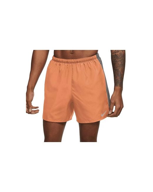 Nike Black Challenger 5" Brief-Lined Running Shorts Cz9062 871" for men