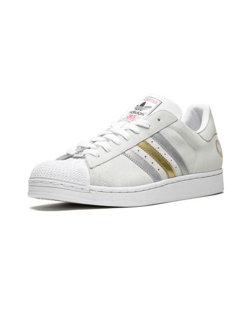 Adidas White Superstar 1 (Music) "Bad Boy" 133631" for men