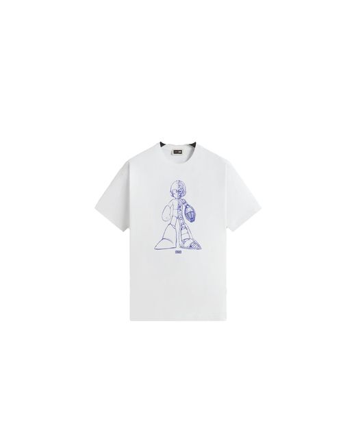 Kith Black Capcom Megaman Sketch Vintage T-Shirt Khm034321 101" for men