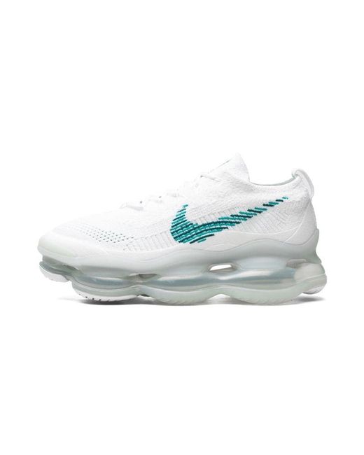 Nike Black Air Max Scorpion Flyknit "white Geode Teal" Shoes