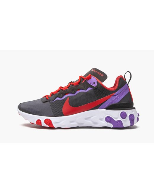 Nike Black React Element 55 Wmns Shoes