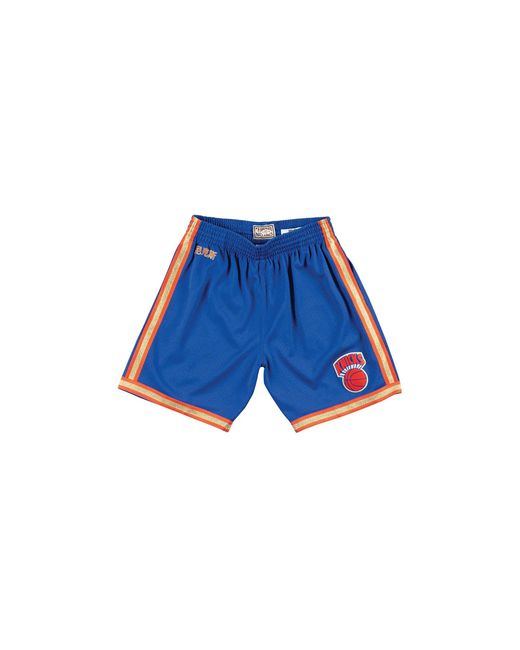 Mitchell & Ness Blue Nba Chinese New Year Swingman Shorts "1991 New York Knicks for men