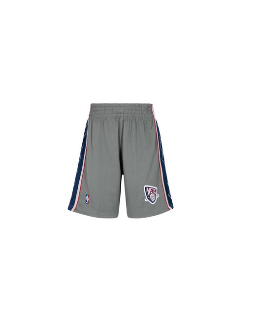 Mitchell & Ness Black Nj Nets Alt Shorts Ashr4181 Njn04Ppppwgy" for men