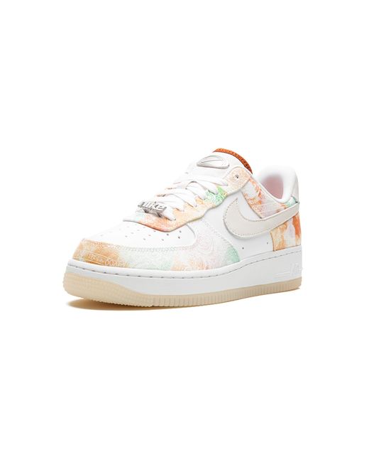 Nike Black Air Force 1 Lo "Pastel Paisley" Fj7739 101"