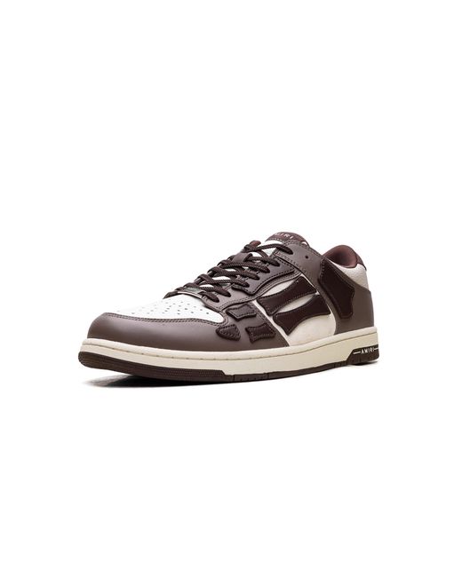 Amiri Black Skel Low Top Low Amfosr1006" for men