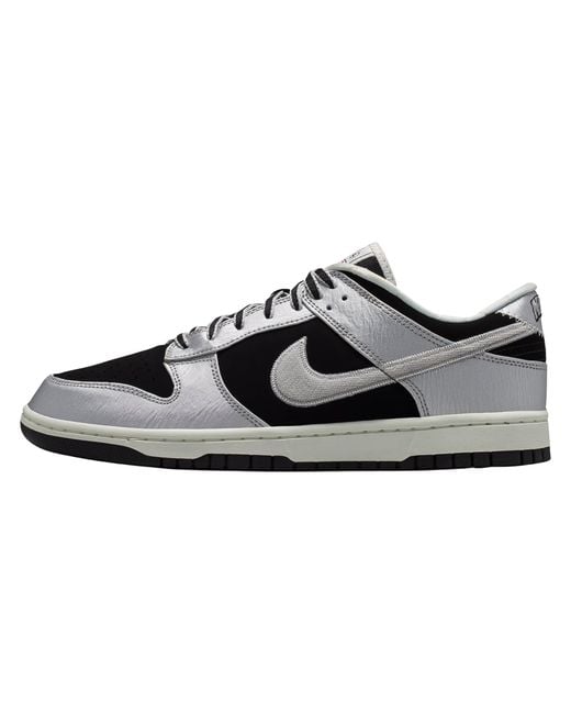 Nike Black Dunk Low Retro "Starter Jacket Metallic" Im4413 001" for men