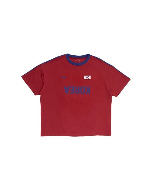 Travis Scott Red Nike Korea Total 90 Tee Cpfm77"