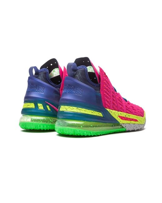 Nike Black Lebron 18 "Los Angeles By Night" Db8148 600" for men