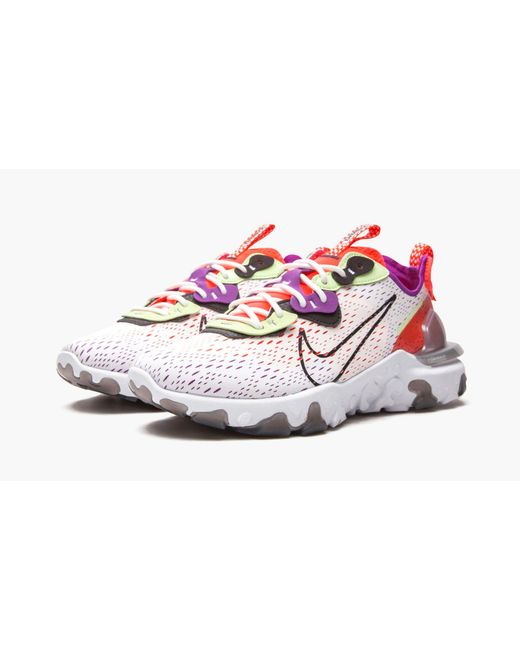Nike Black React Vision Shoes for men