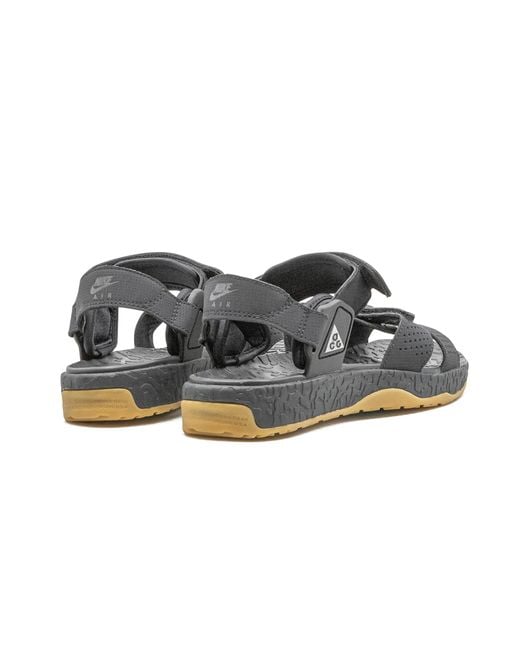 Nike Black Acg Air Deschutz Sandals Gum" Ct3303 001" for men