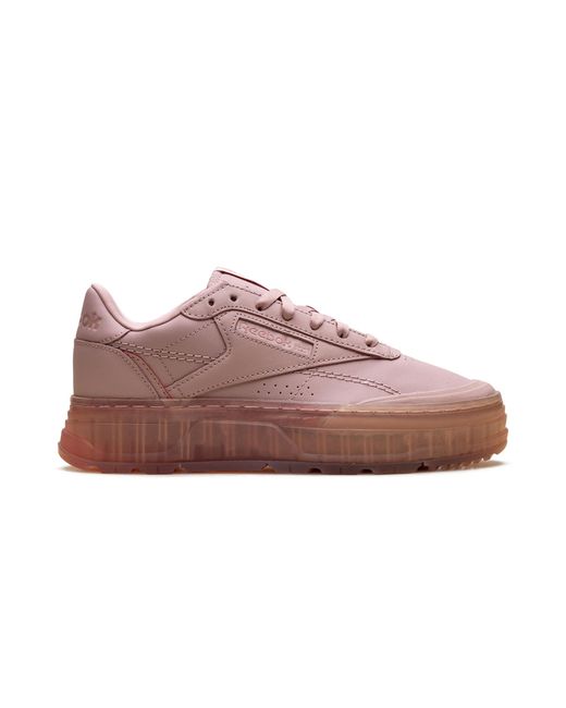Reebok Purple Club C Double Geo "Smokey Rose" Gz6420"