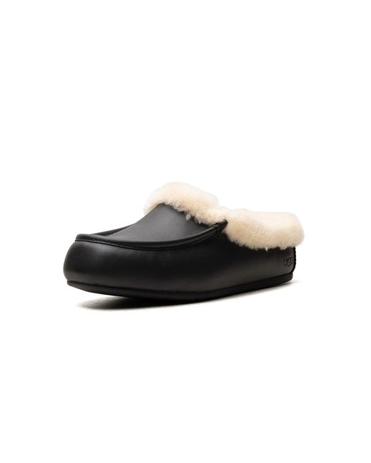 Ugg Black Ansley Mule Leather 1171392 Blk"