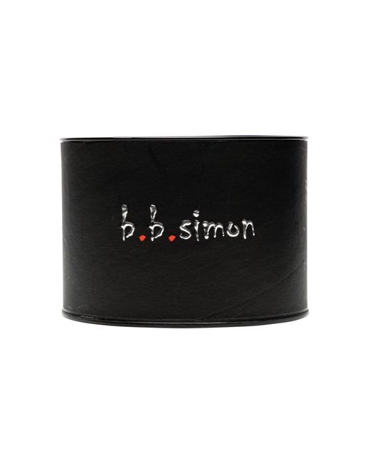 Supreme Black B.B. Simon Studded Dog Collar "Ss22" Su11658"