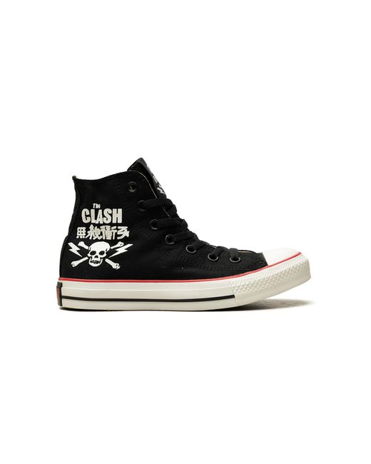 Converse Black All Star The Clash 2 High Sneakers "Chuck Taylor" 114001" for men