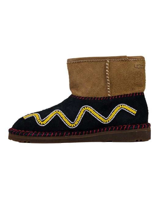 Ugg Black Denim Tears Classic Boot "Chestnut" 1126411-Che" for men