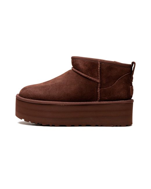 Ugg Brown Classic Ultra Mini Platform "Burnt Cedar" 1135092 Bcdr"