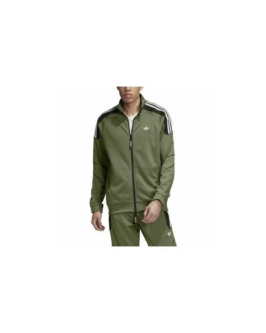 Adidas Green Originals Stormzy Sprt Track Jacket "Raw Khaki" Fi7156" for men