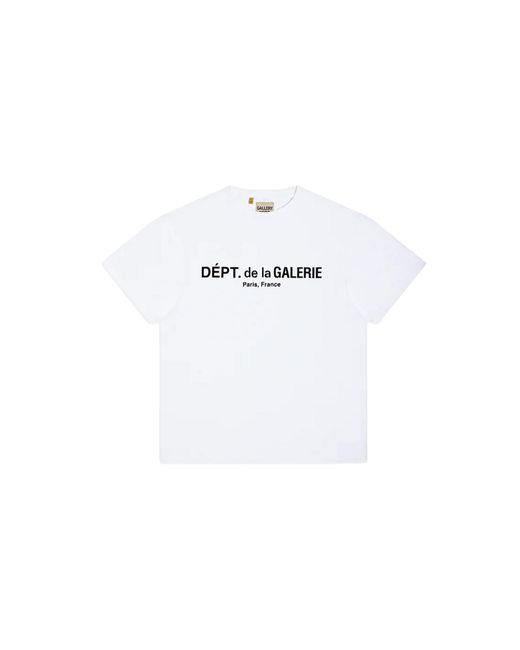 GALLERY DEPT. Black French Logo Lux T-Shirt Gd143" for men