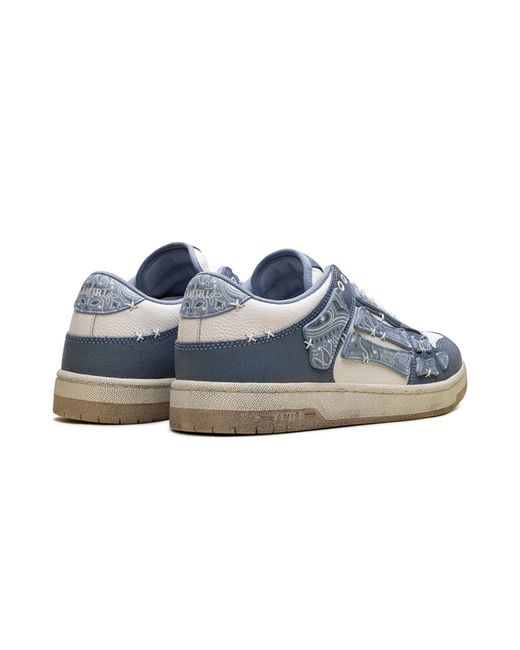 Amiri Blue Skel Top Low "Ashley Bandana" Amfosr1140 856" for men