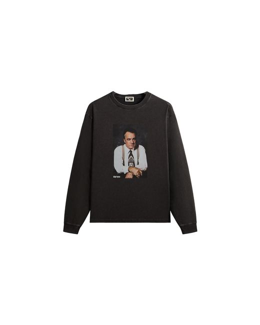 Kith Black The Sopranos Paulie Vintage Long Sleeve T-Shirt Khm034630 001" for men
