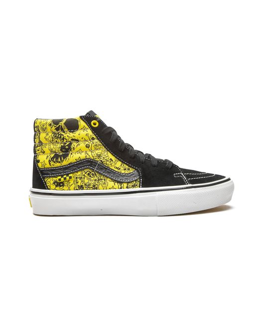 Vans Black Skate Sk8-Hi "Spongebob" Vn0A5Fcczau" for men