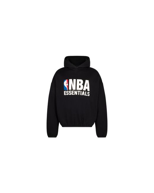 Fear Of God Black Essentials Hoodie "Nba for men