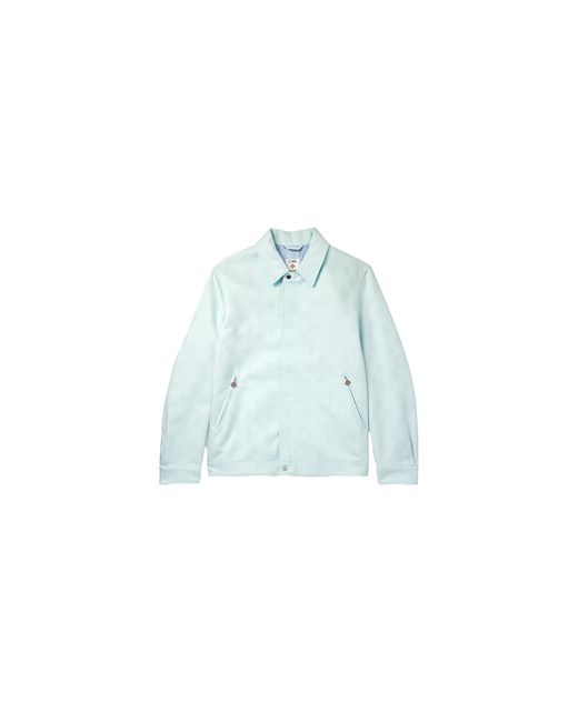 Casablanca Black Collared Blouson "Pale" Aw25 Jk 414 01" for men