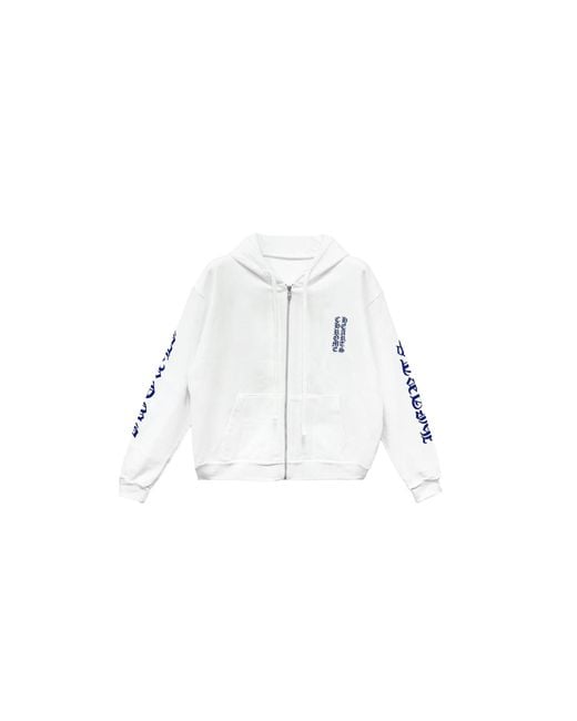 Chrome Hearts Black Vertical Logo Hoodie Chrm0505" for men