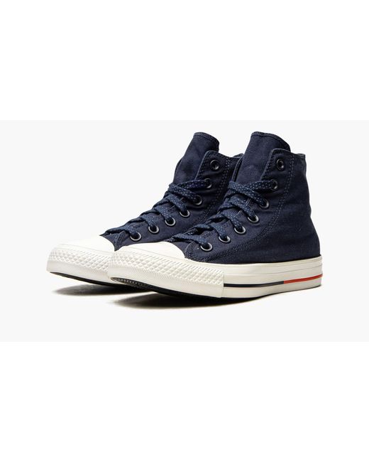 Converse Blue All Star Shield Canva Shoes for men