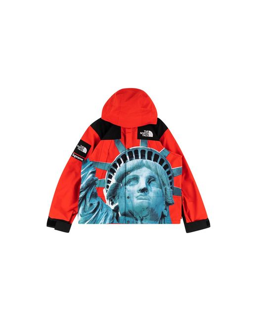 Supreme Red Tnf Mountain Jacket "Fw19