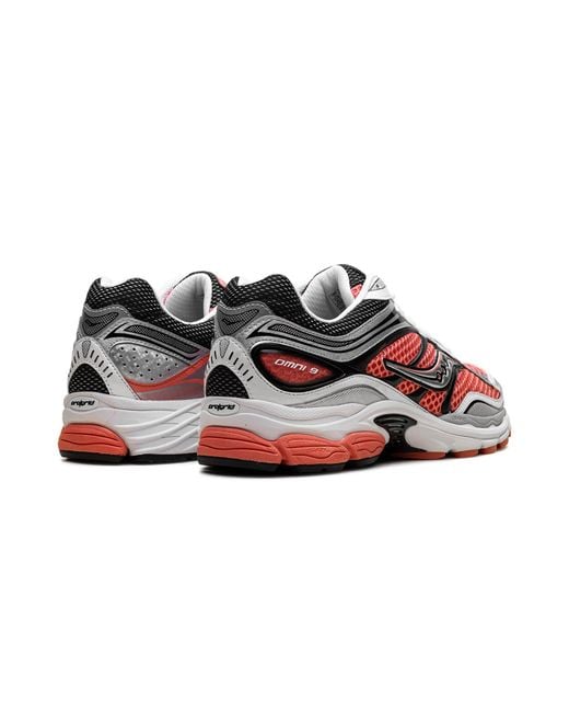 Saucony Black Rogrid Omni 9 Coral" S70739 26" for men