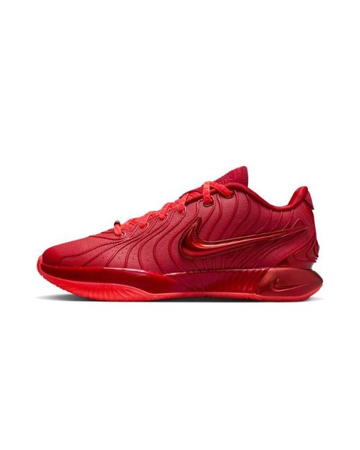 Nike Red Lebron 21 "james Gang" Shoes for men