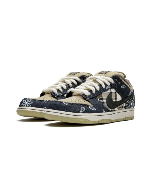 Nike Black Sb Dunk Low Qs Special Box "Travis Scott" Ct5053 001A" for men
