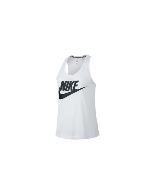 Nike Black Sportswear Essential Tank Top 831731 100"