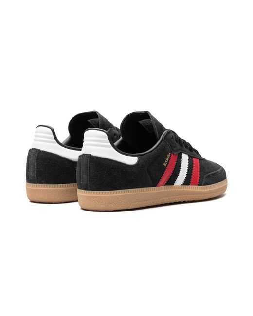 Adidas Black Samba Og "Core/Better Scarlet/Gum 3" Ig1824" for men