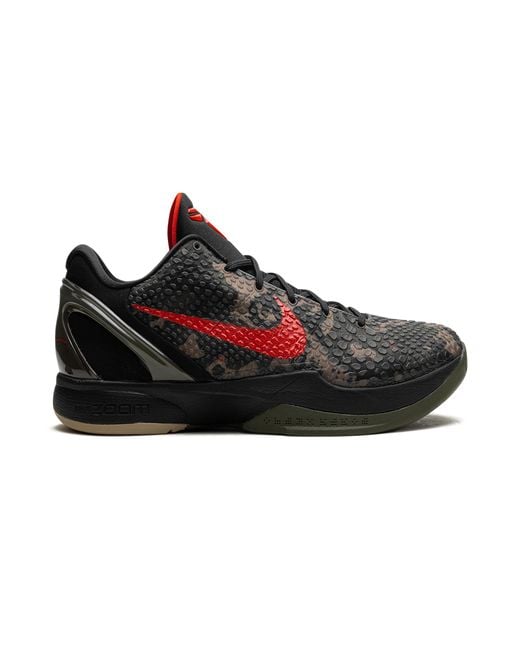 Nike Black Zoom Kobe 6 Protro "Italian Camo" Fq3546 001" for men