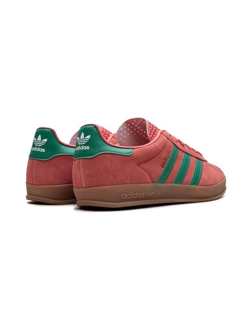 Adidas Red Gazelle Indoor "Preloved Scarlet" Jh5407" for men