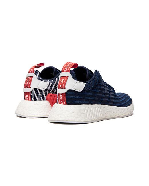 Adidas Blue Nmd R2 Pk "Collegiate" Bb2952" for men