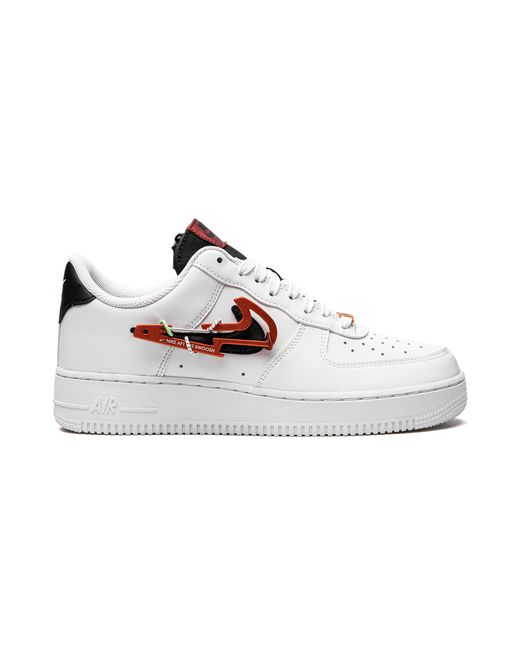Nike Black Air Force 1 Low "Carabiner Swoosh" Dh7579 100" for men