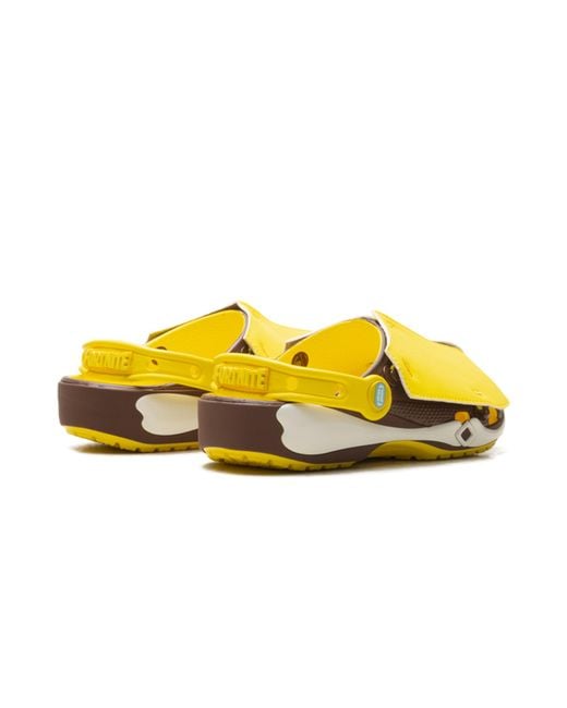 CROCSTM Yellow Classic Clog "Fortnite Peely" 210496 7C1" for men
