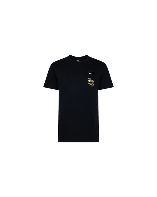 Nike Black Certified Lover Boy Rose T-Shirt Clb Blk T 027" for men