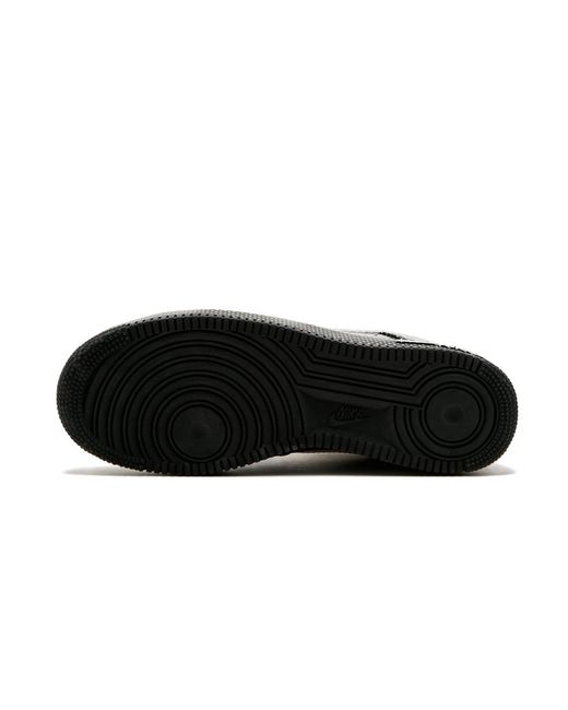 Nike Black Air Force 1 Premium '07 Mns Swan" 315186 013"