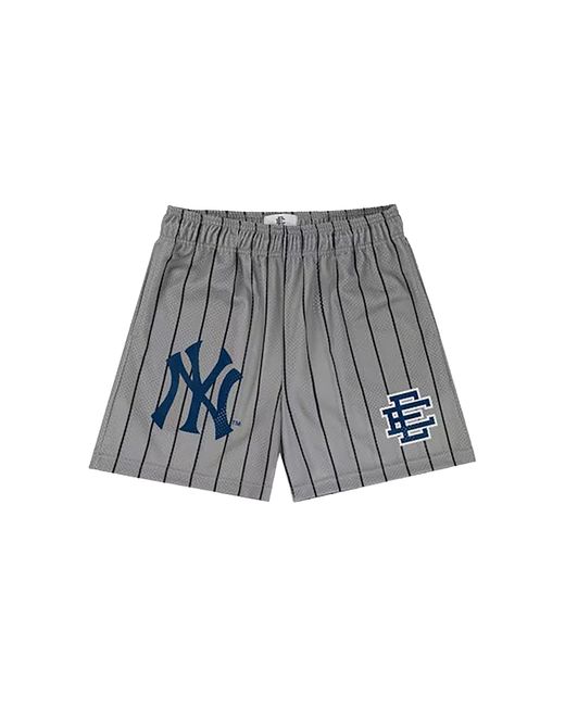 Eric Emanuel Black Ee Basic Shorts (Fw23) "New York Yankees for men