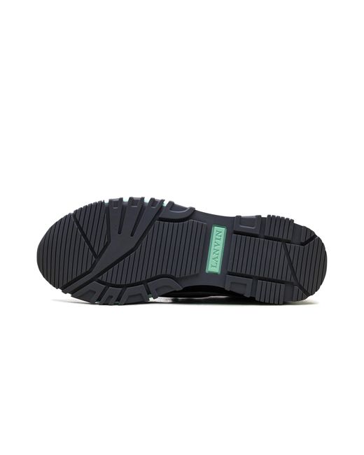 Lanvin Black Reflective Running Sneaker Fm Skdntr Rena P19 1329" for men