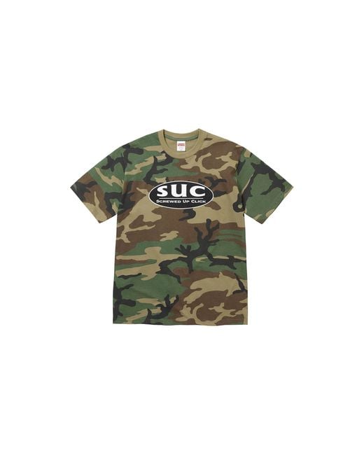 Supreme Green Dj Screw Suc T-Shirt "Ss26