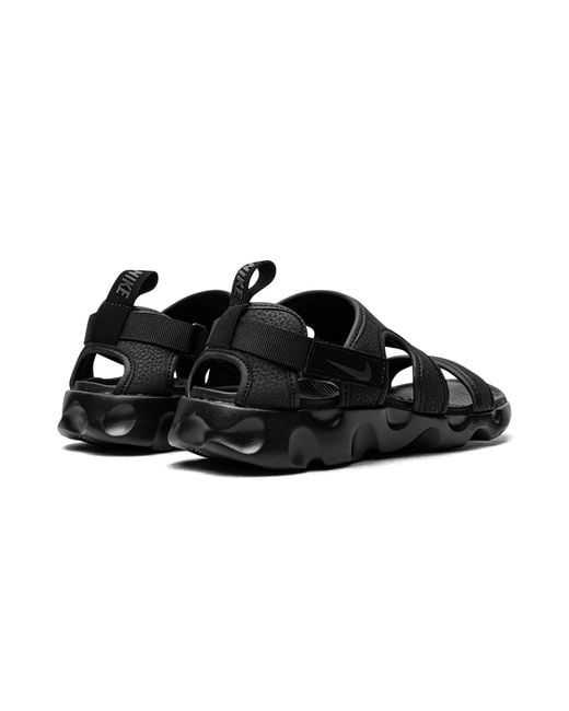 Nike Black Oaysis Sandal "Triple" Ck9283 001"