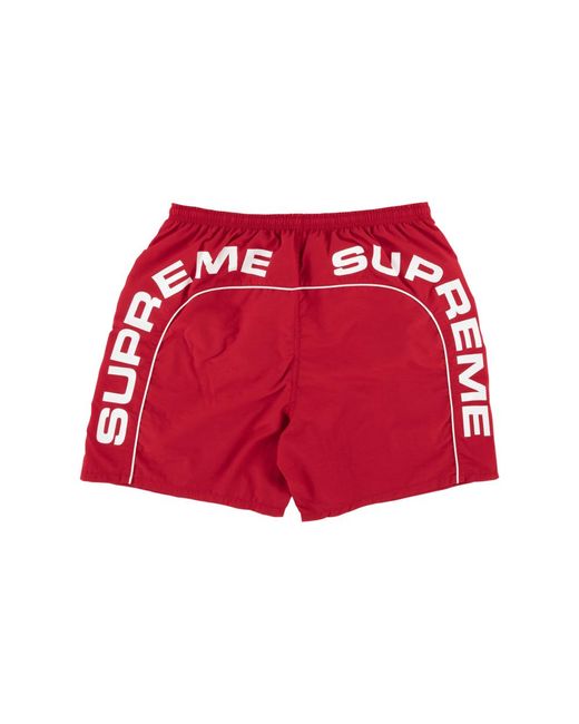 supreme arc logo water short