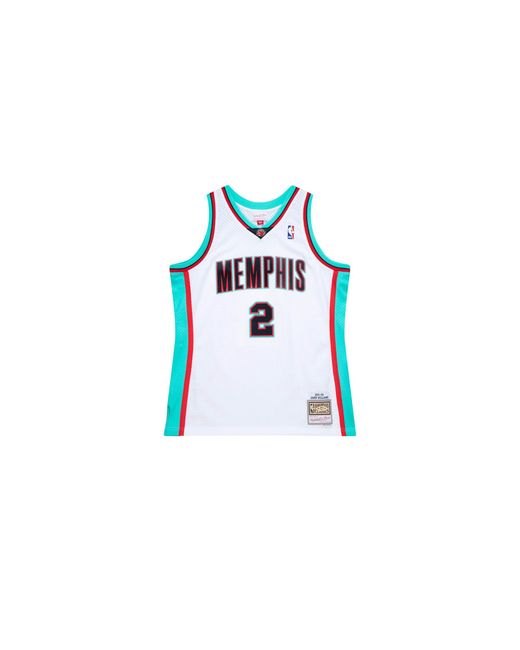 Mitchell & Ness Black Swingman Jersey "Nba Vancouver Grizzlies 2001 Jason Williams" Smjy1153 Mgr01Jwiwhit" for men