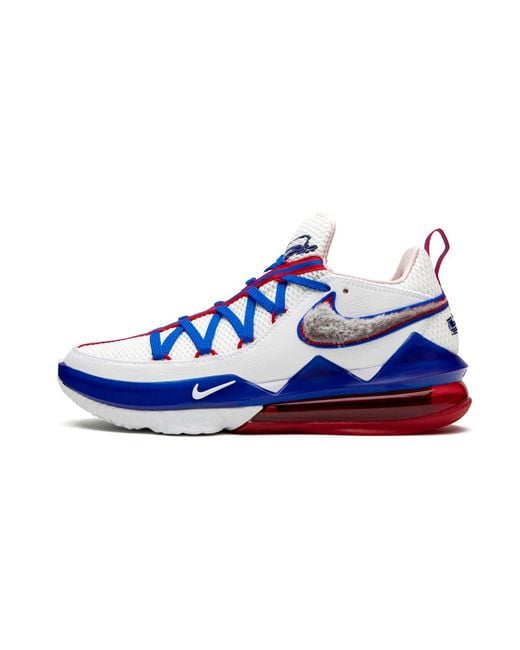 Nike Blue Lebron 17 Low "tune Squad" Shoes for men